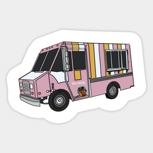 Big Worm Icecresm truck Sticker